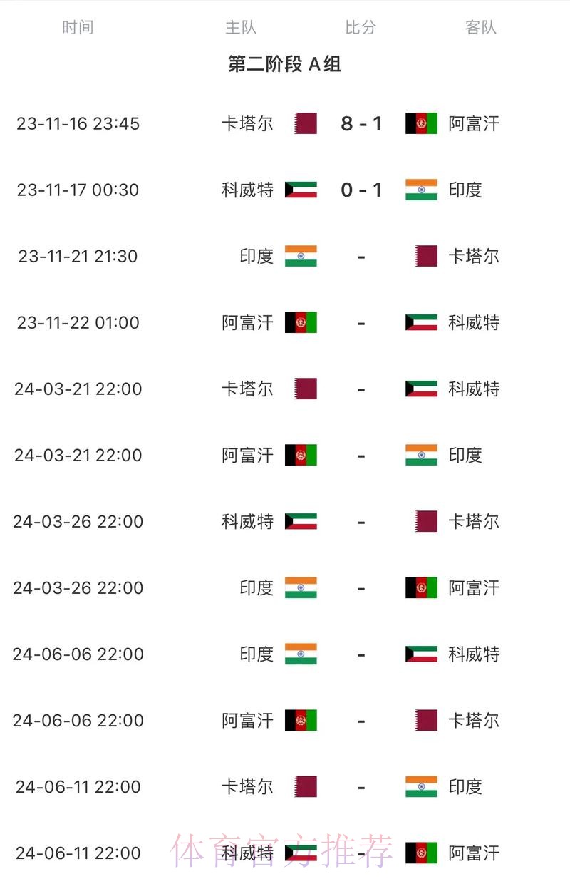2026世界杯赛程高清版赛事详情实时查看